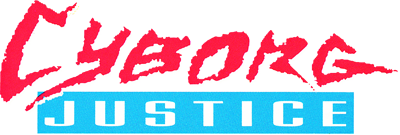 Cyborg Justice logo for Sega Genesis